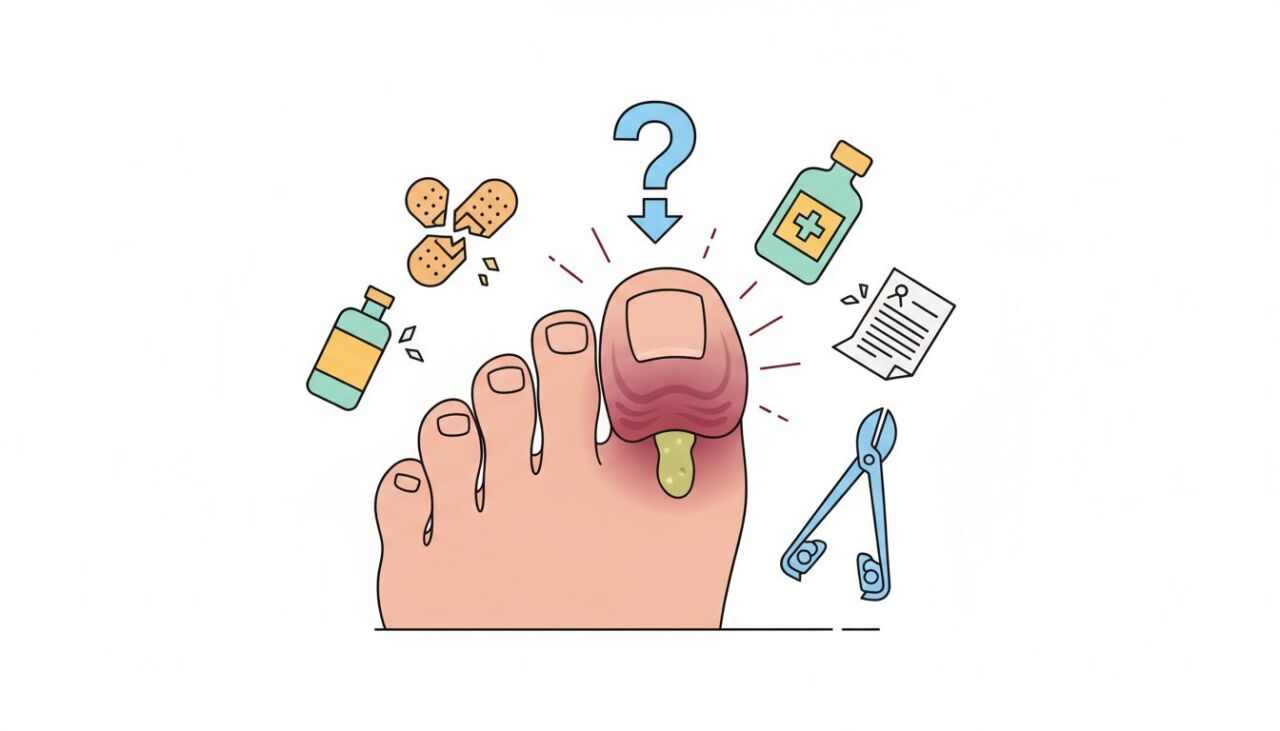 なぜ、あなたの巻き爪は良くならなかったのか