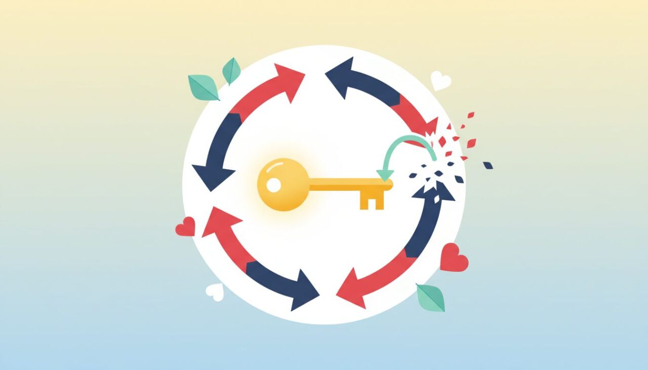 痛みの連鎖を断ち切る、たった一つのシンプルな答え